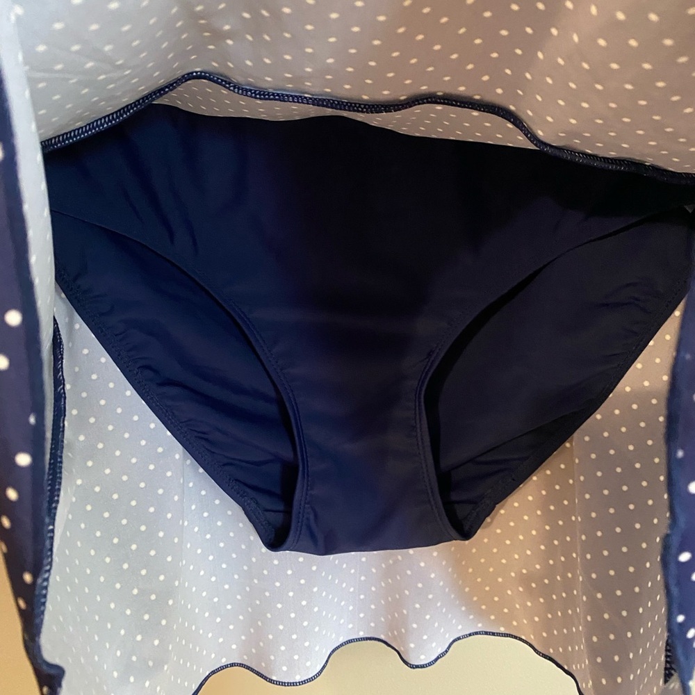 Miladays Tankini and Skirt Swimsuit Polka Dots Size 40/42 - Picture 7 of 10